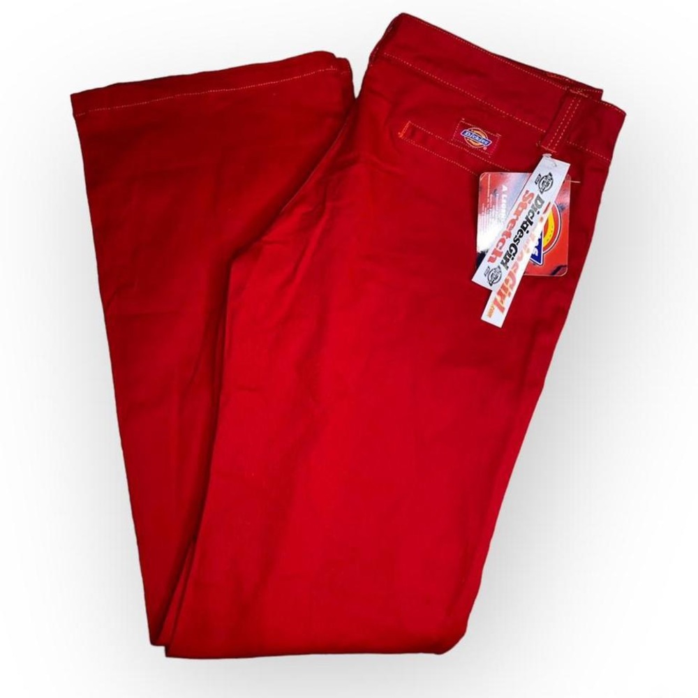 red dickies pants